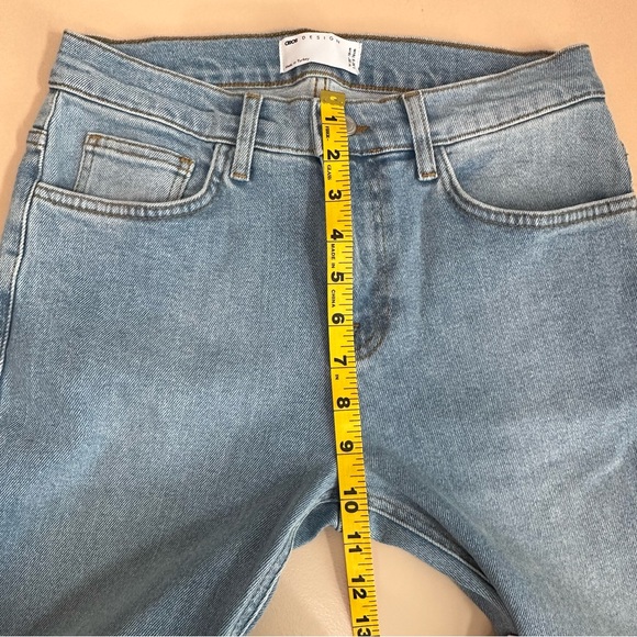 ASOS DESIGN flared jeans in mid wash blue Size 30 - Picture 6 of 10